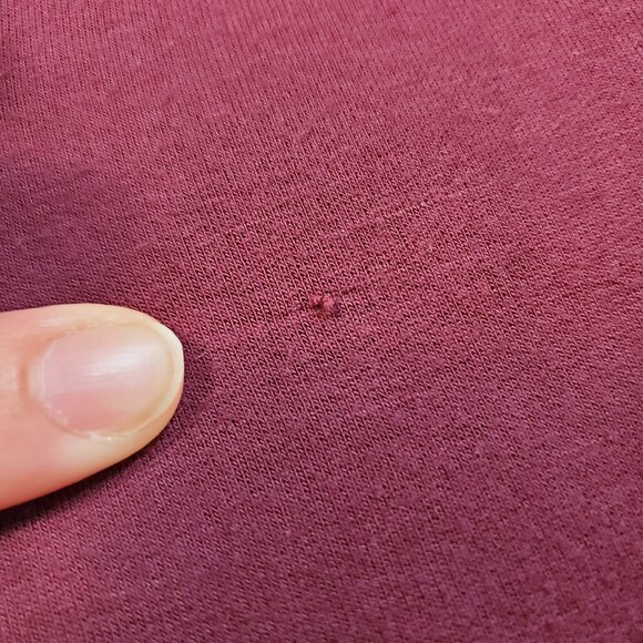 Camber & Grace Cowl Neck T-shirt Women Size L Saffron Red Long Sleeve Stylish - Picture 6 of 9